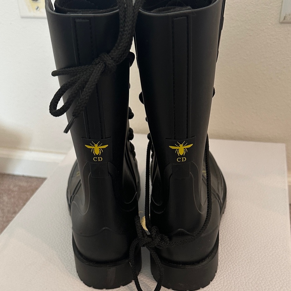 Dior Black Winter & Rain Boots